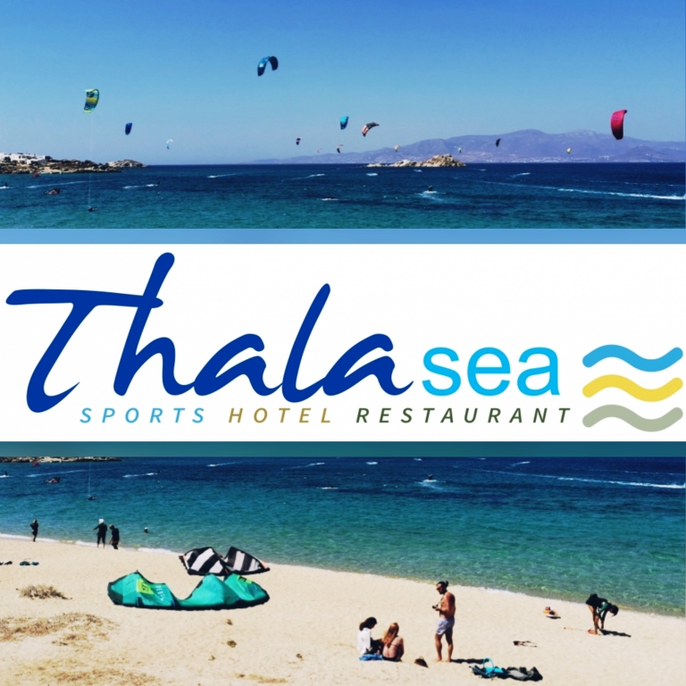 Kite Center Naxos by Thalasea Sports –Your kite center right on the beach of Mikri Vigla