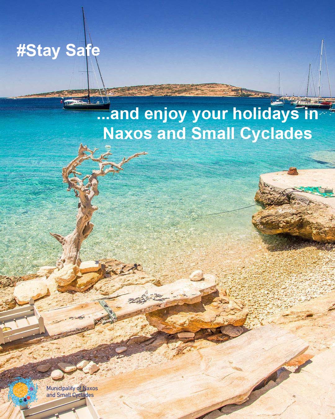 Health Safety directions for Visitors in Naxos and Small Cyclades