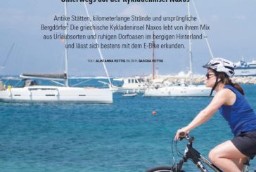 NAXOS PRAISED FOR CYCLING TOURISM IN ARTICLE BY TOP GERMAN MAGAZINE!