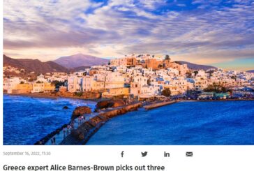 Travel Weekly: Naxos on top of the destinations for repeaters!
