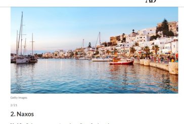 Naxos in the list of 21 islands suggested by Germans for an authentic vacation experience!