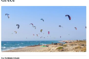 Naxos Tops the List of Greek Destinations for Kitesurfing!